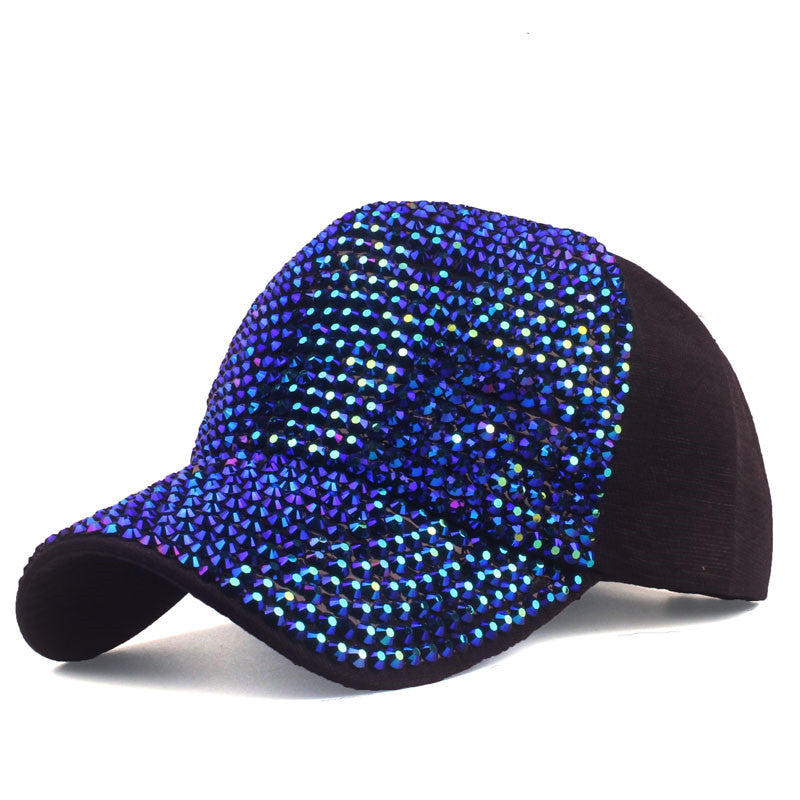 Wholesale Acrylic Full Diamond Baseball Cap